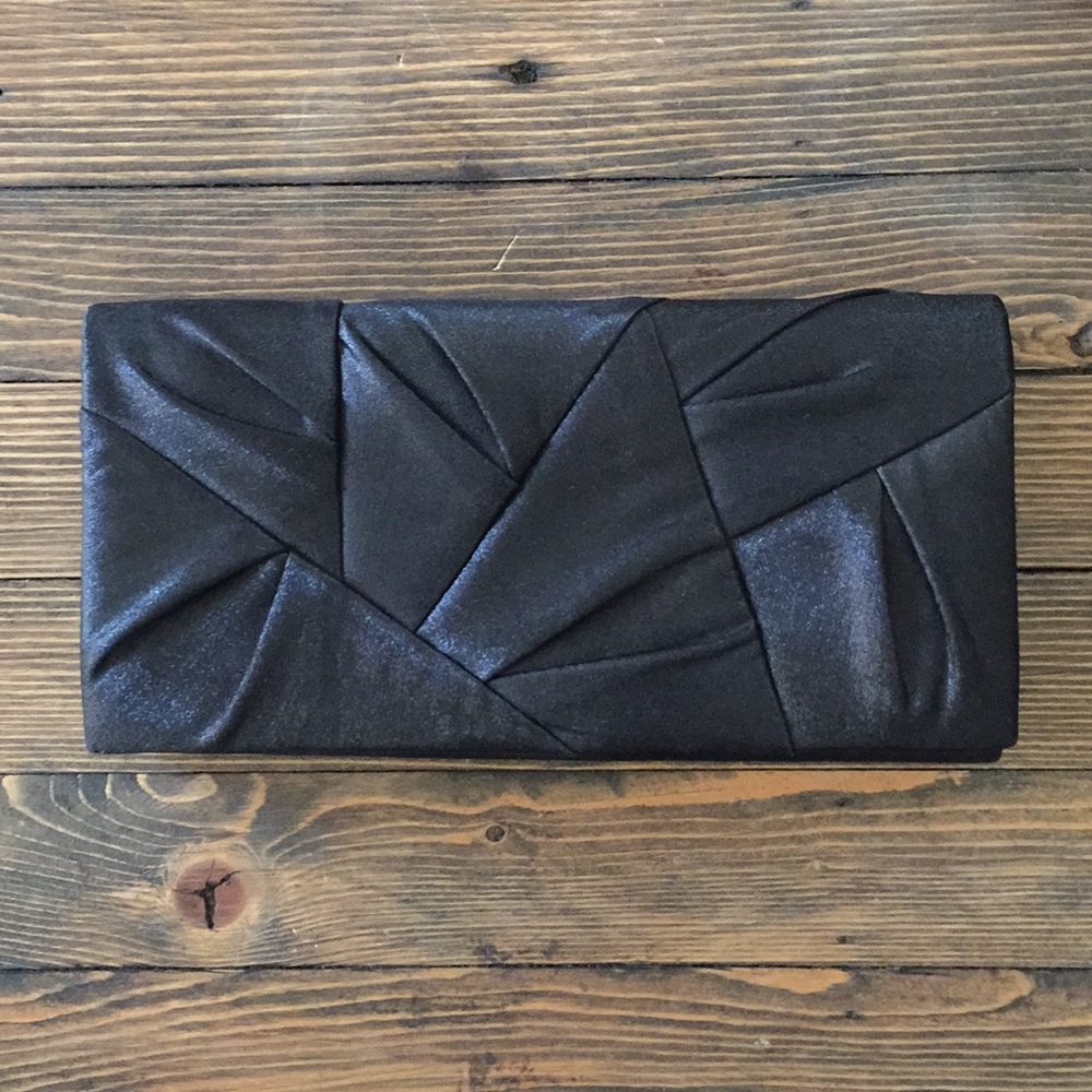 Black elegant clutch.